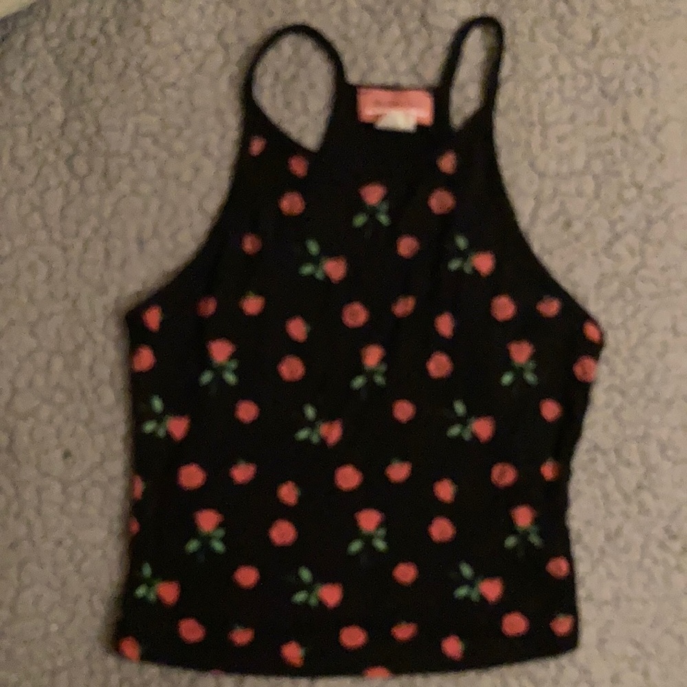 RAGDOLL rose tank top